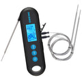 Digital Meat Thermometer With 2 External Probes, Backlight Display 2 Sec Instant Readout Bluetooth Rechargeable