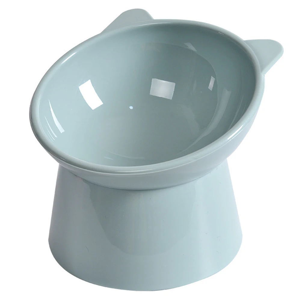 Pet Food Bowl -  Elevated / Tilted Anti Vomiting