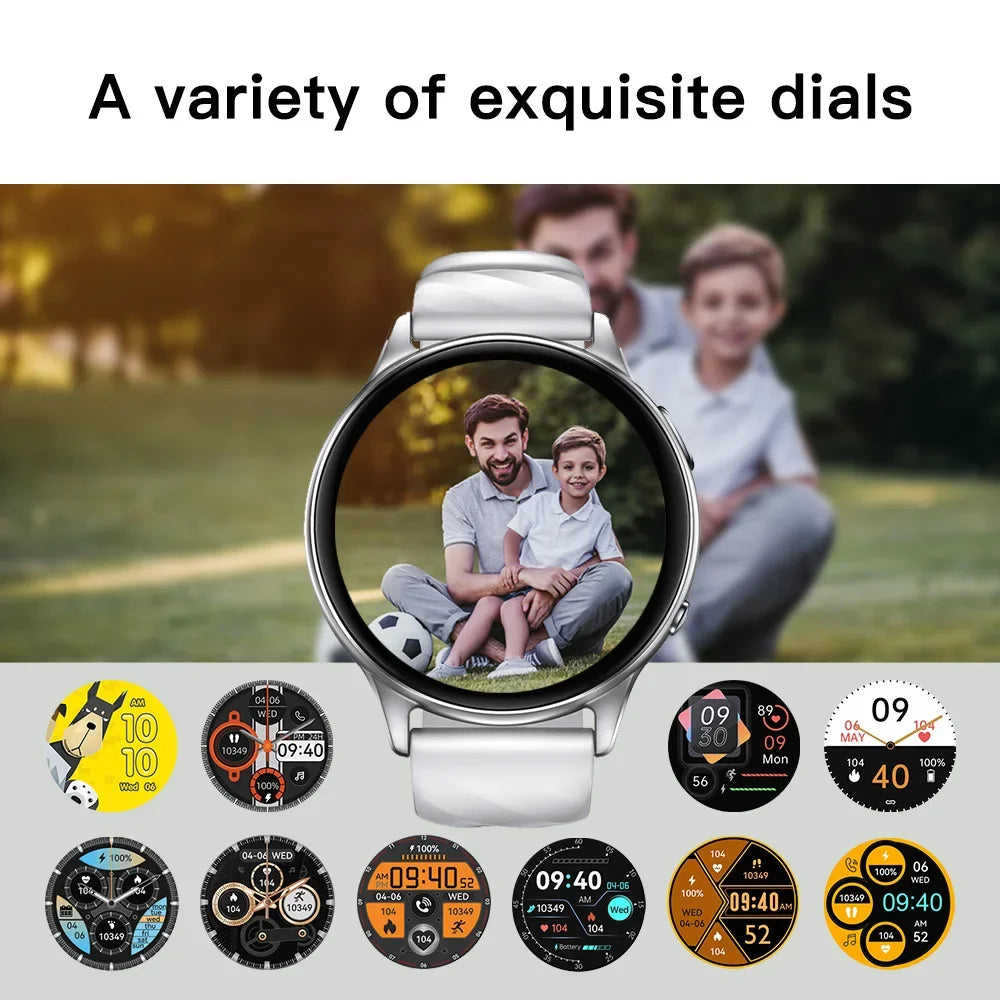 GW5 Smart Watch 1.39" HD Display Fitness Tracker IP68 Waterproof Heart Rate SpO2 Monitor