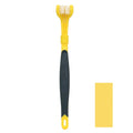 3-Sided Pet Plastic Toothbrush, fast brushing, 3 surfaces at the same time