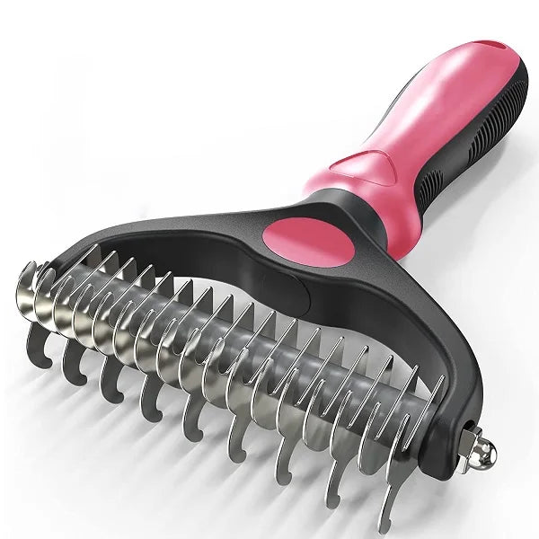 Pet Shedding Brush for Dogs & Cats