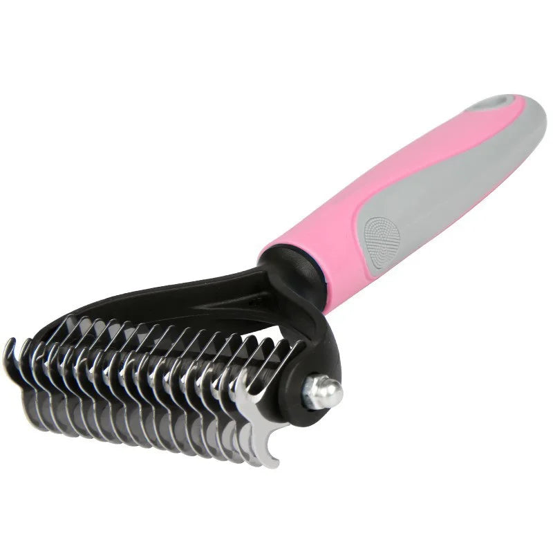 Pet Shedding Brush for Dogs & Cats