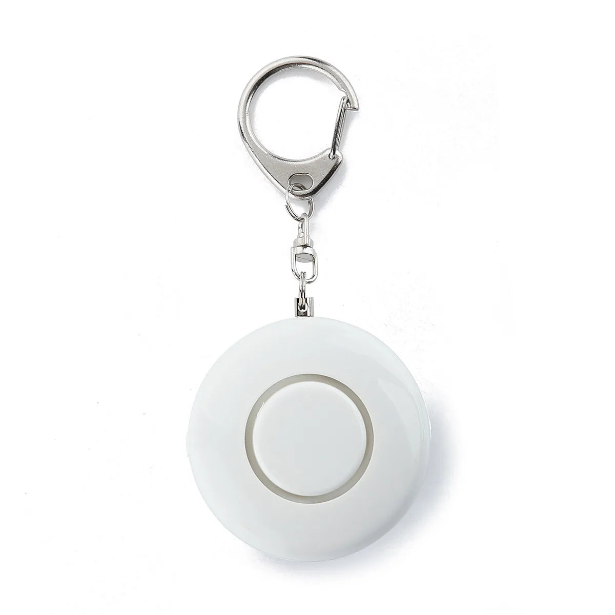 Portable Self-Defense Alert Siren Keychain With LED light.