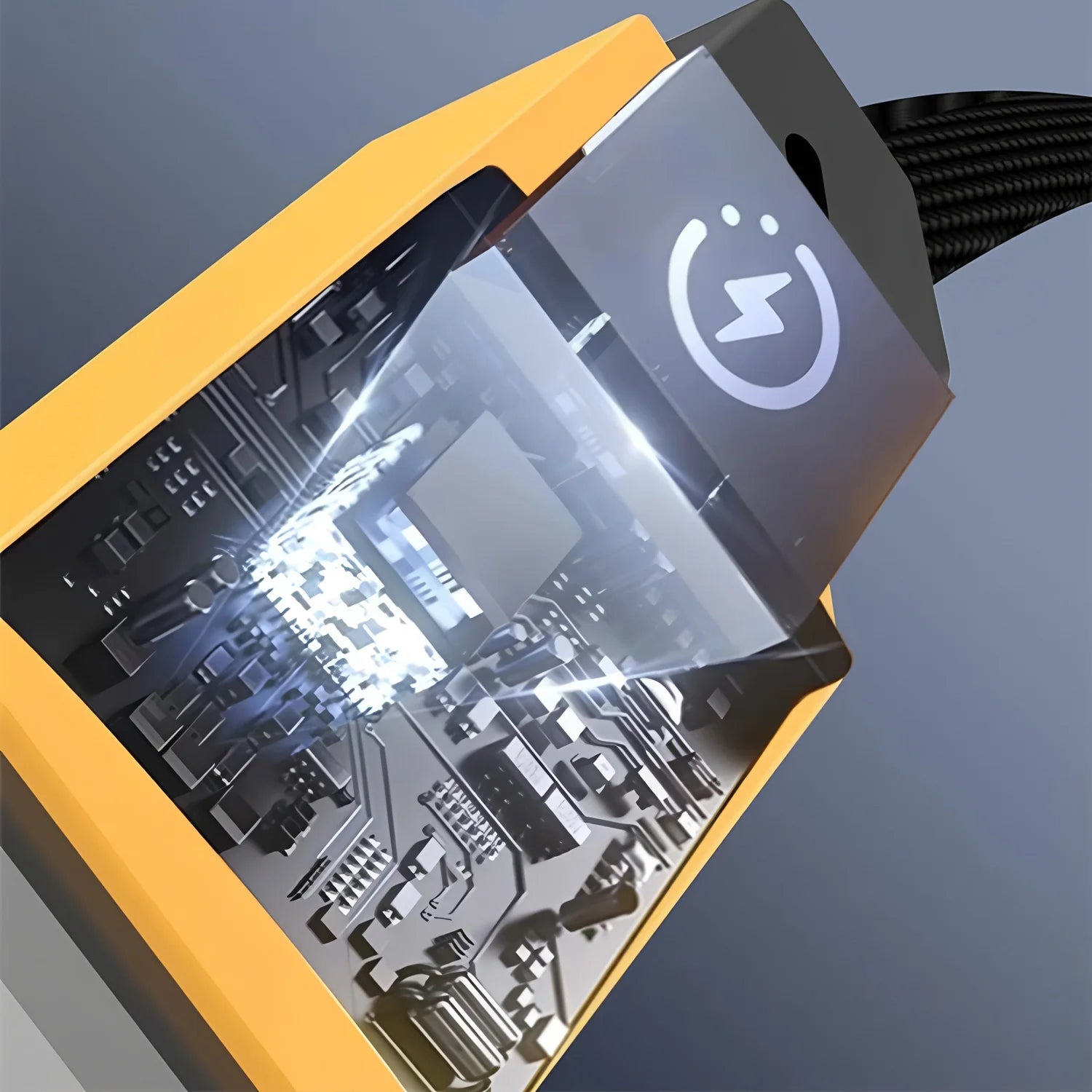 Fast Charger for iPhone/Computer/Samsung 2-in-3 Cable