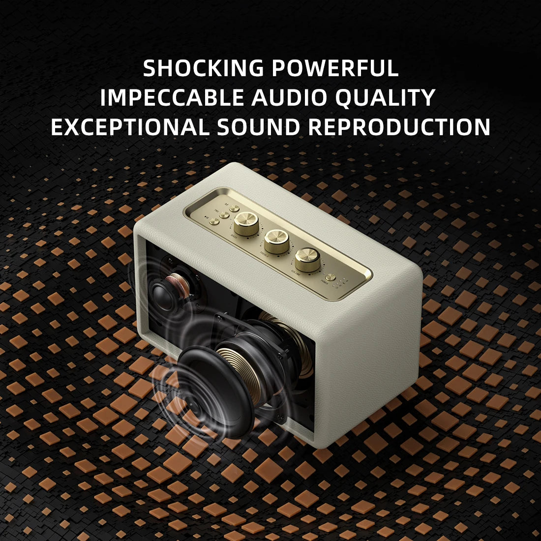 Retro Bluetooth wireless Speaker.