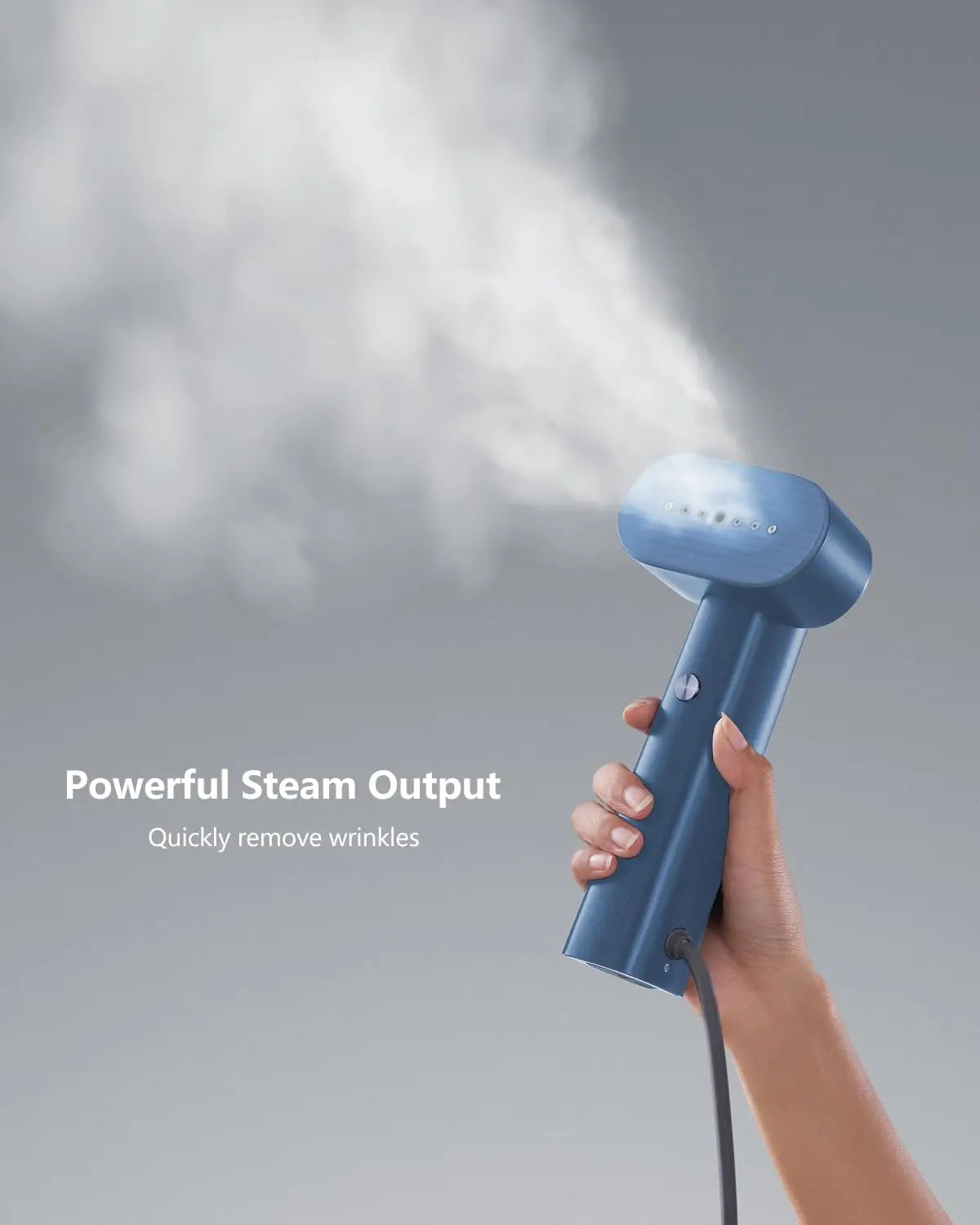 Handheld Steamer for Clothes –  Palm-Sized & Lightweight (0.8lb)