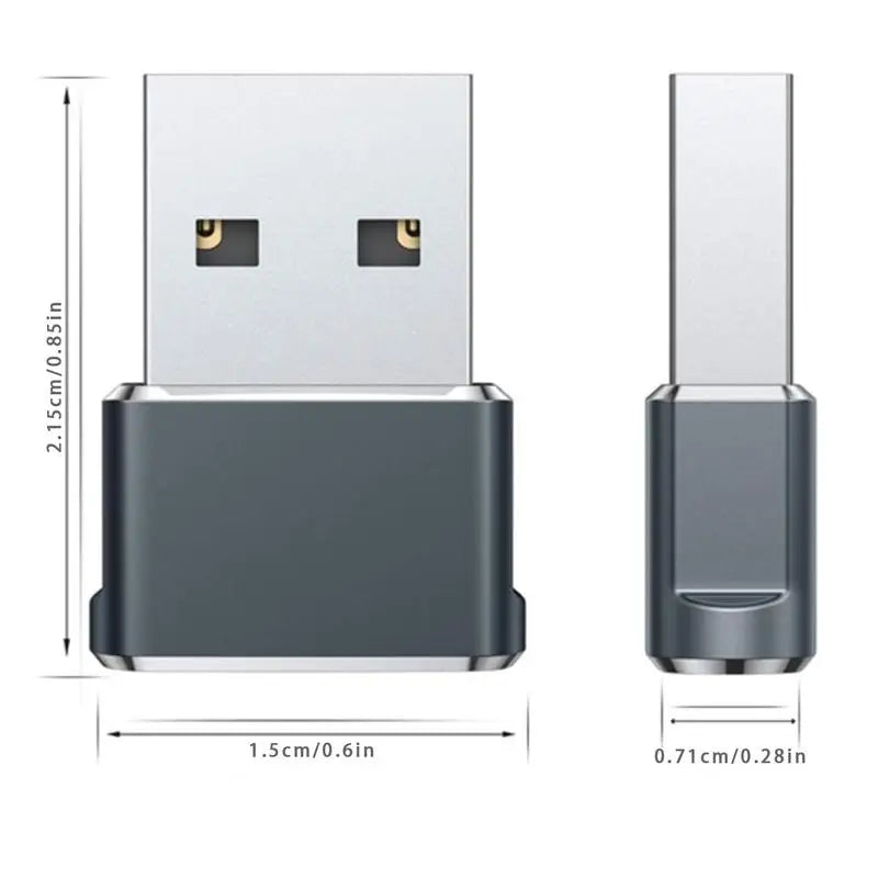 Converter USB To USB-C Fast Charging