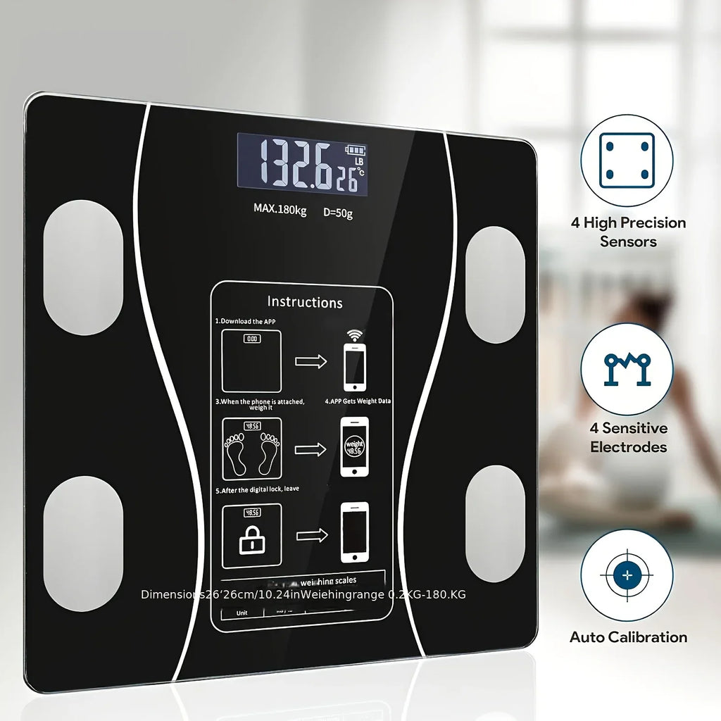Smart Digital Body Scale, Ideal for Weight Management & Fitness