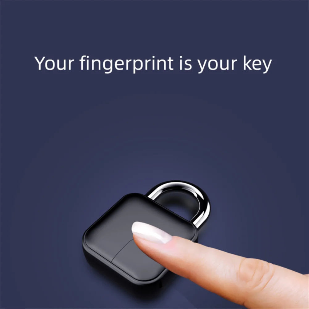 Smart Biometric Fingerprint  Keyless Padlock