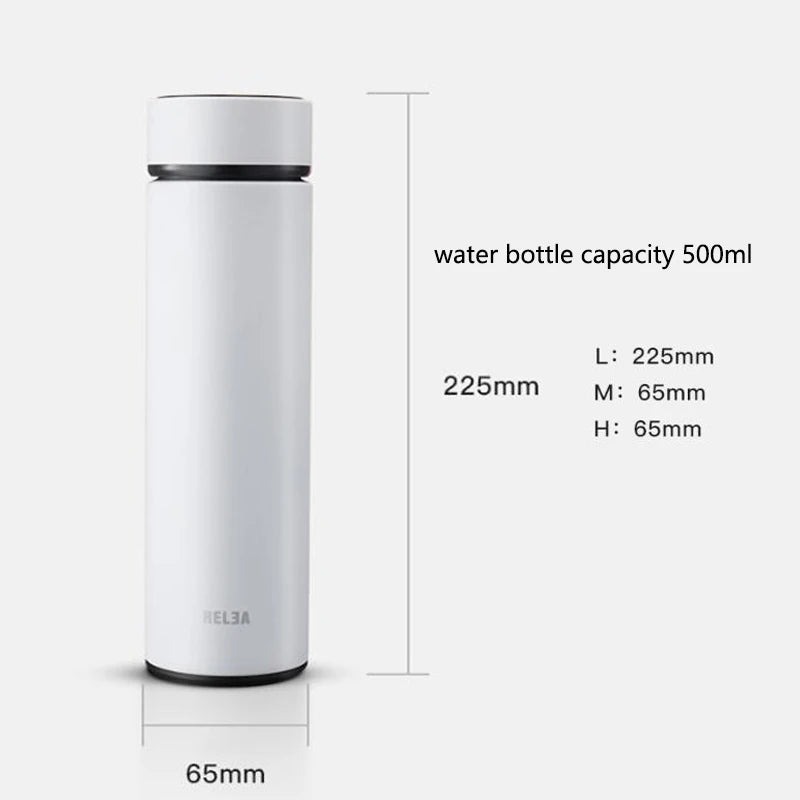 Smart Digital Water Bottle Keeps Cold And Heat, Thermal Bottle Stainless Steel