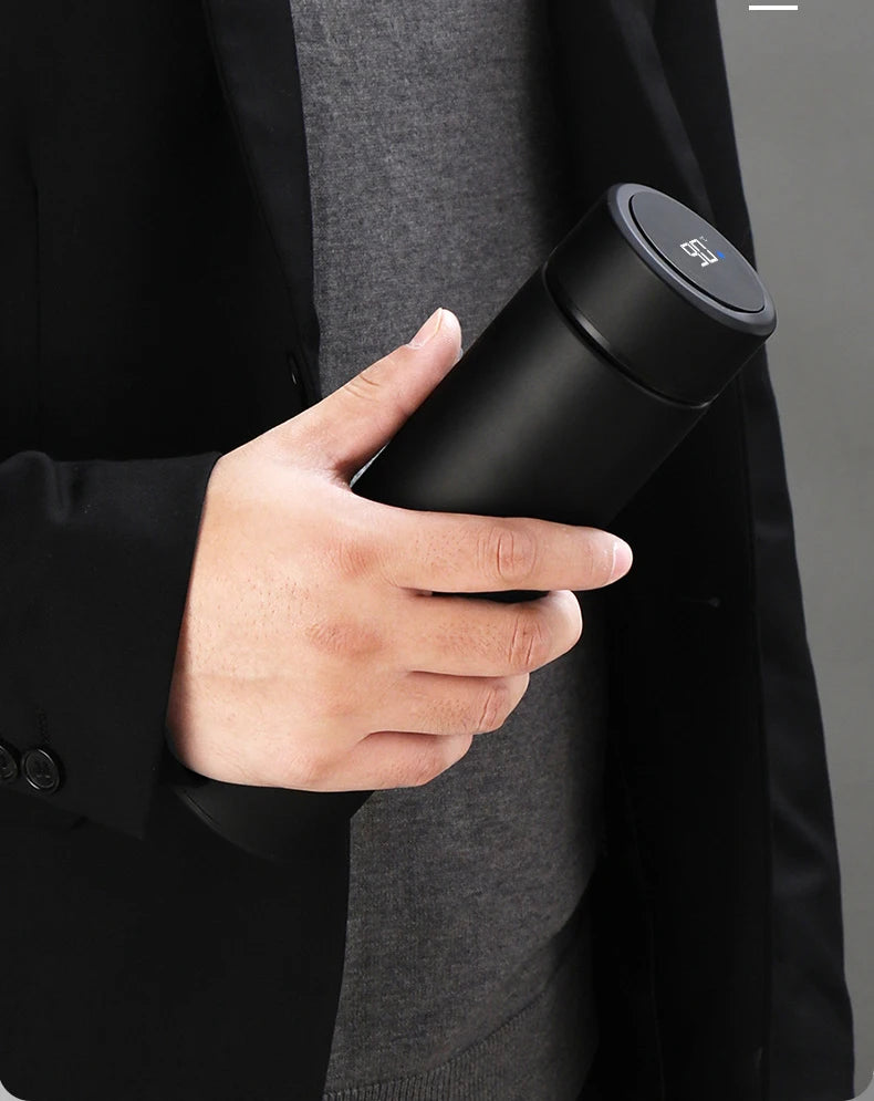 Smart Digital Water Bottle Keeps Cold And Heat, Thermal Bottle Stainless Steel