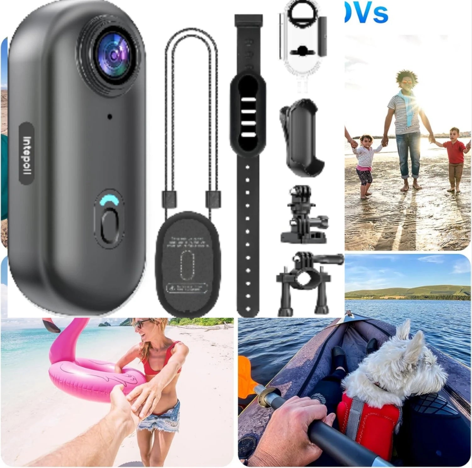 Sports Body Cam, magnetic, 4K, Waterproof.