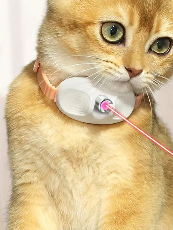 Laser Cat Collar LED Laser Cat Teasing Toy Cat Collar