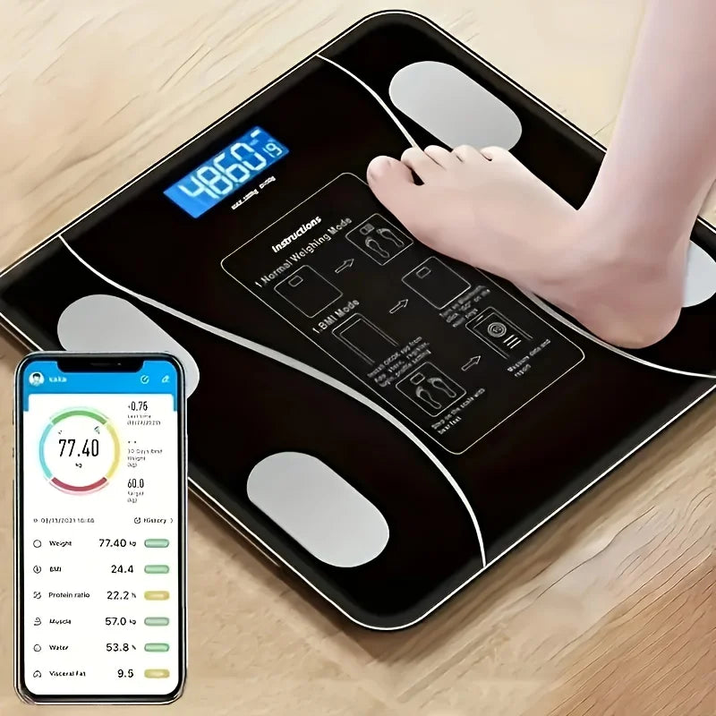 Smart Digital Body Scale, Ideal for Weight Management & Fitness