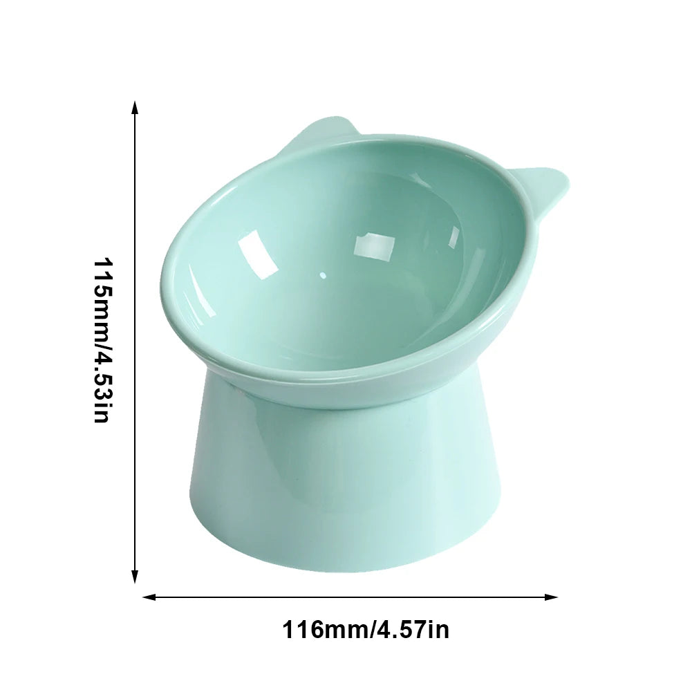 Pet Food Bowl -  Elevated / Tilted Anti Vomiting