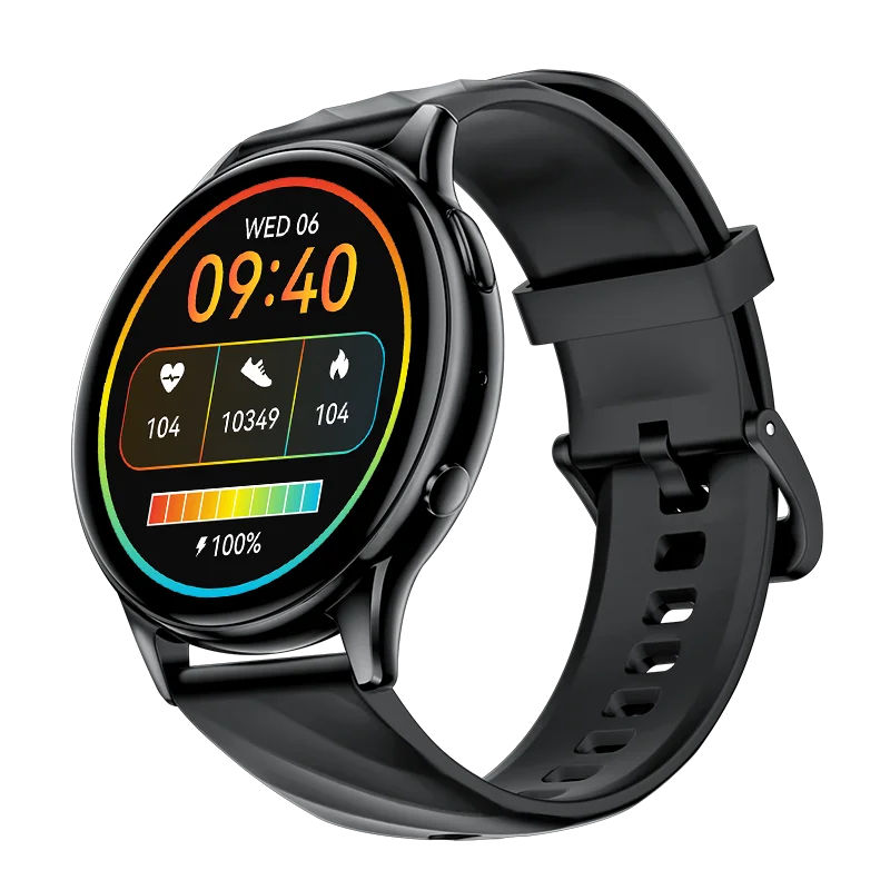 GW5 Smart Watch 1.39" HD Display Fitness Tracker IP68 Waterproof Heart Rate SpO2 Monitor