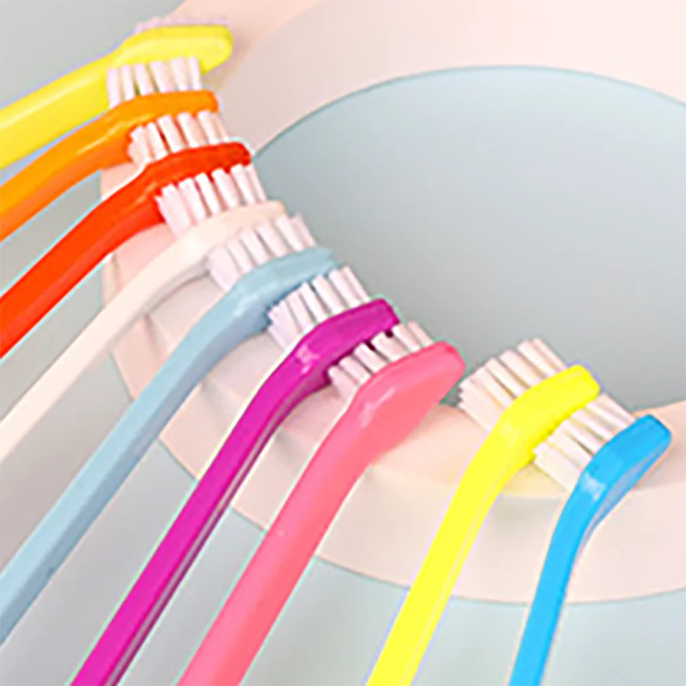 Vet Recommended Dog Toothbrush - Micro Head Teeth Cleaning Tool for Small Mouth Dogs Cats, 360° Gum Care Pet Dental Kit