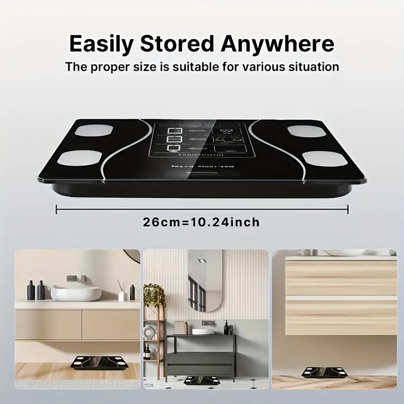 Smart Digital Body Scale, Ideal for Weight Management & Fitness