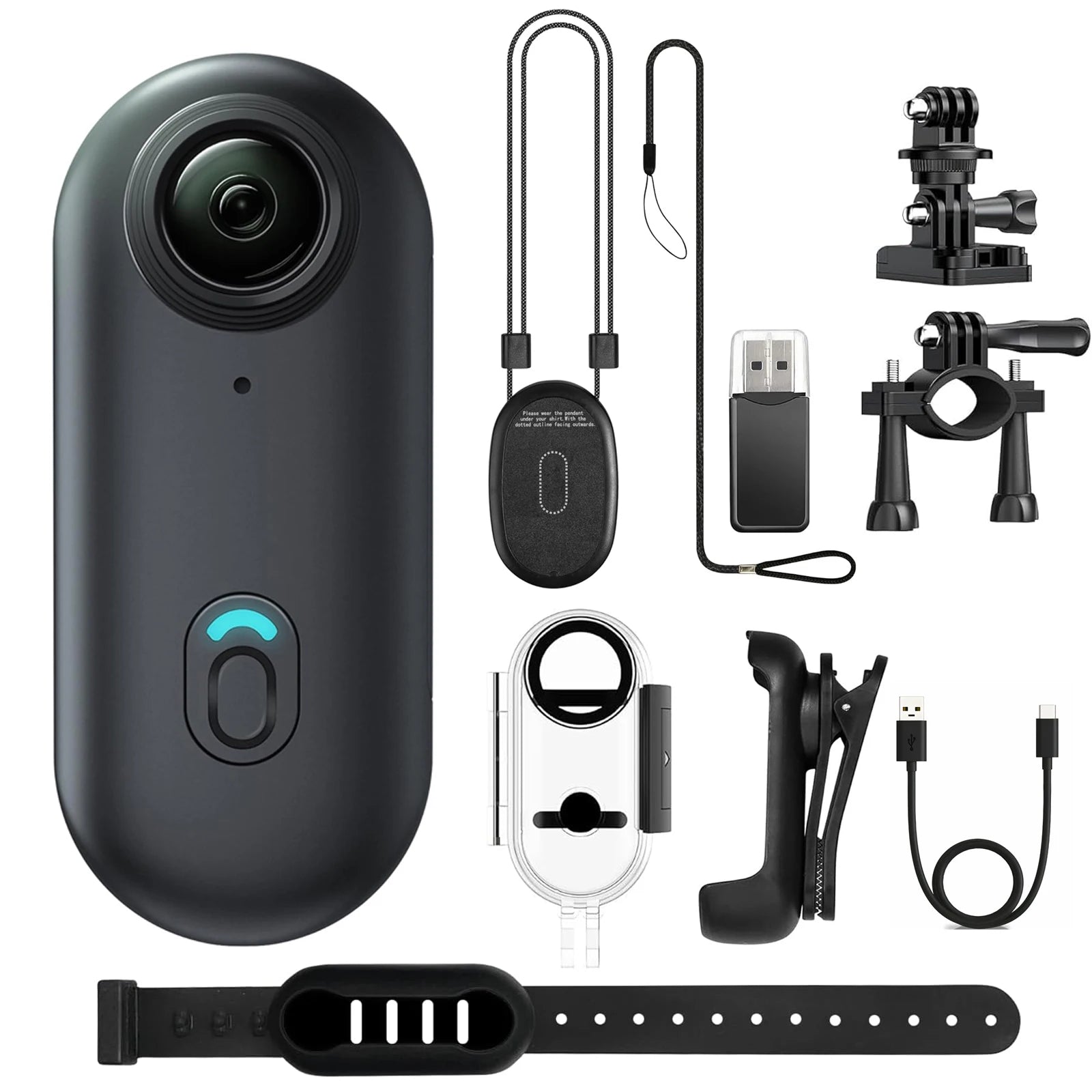 Sports Body Cam, magnetic, 4K, Waterproof.