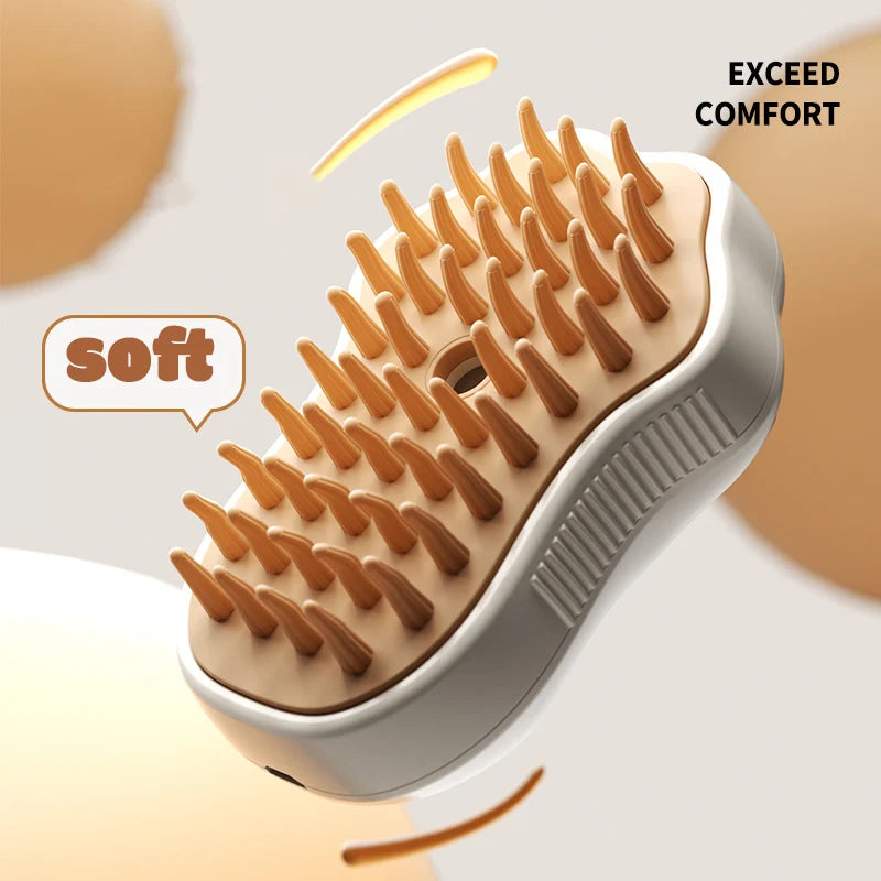 3 in 1 Pet  Steam Brush Comb Cat and Dog,  Hair Brushes Massage , Pet Grooming