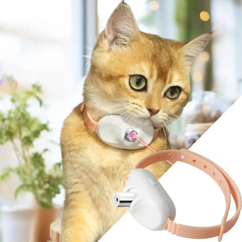 Laser Cat Collar LED Laser Cat Teasing Toy Cat Collar