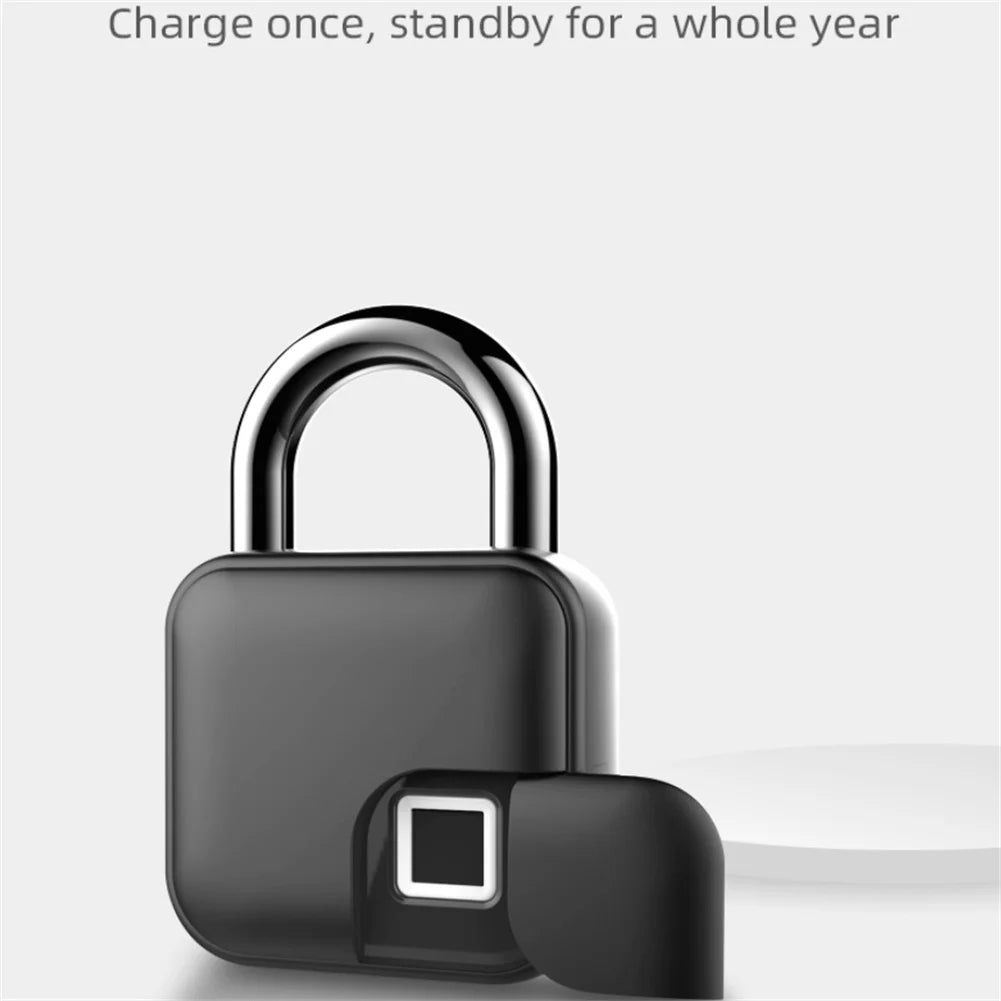 Smart Biometric Fingerprint  Keyless Padlock