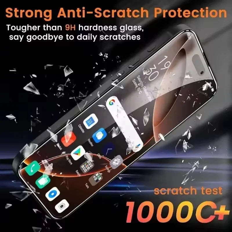 3Pcs Oleophobic Coating Dust Free Easy Installation Screen Protector for IPhone 17 16 15 14 13 Pro Max Plus Air 16E HD Glass