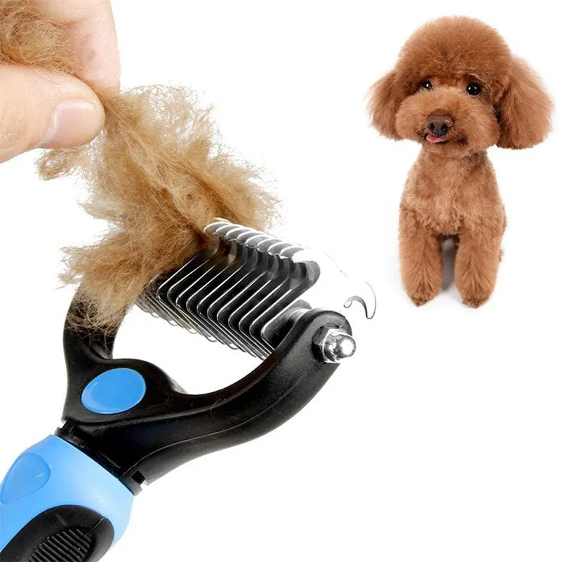 Pet Shedding Brush for Dogs & Cats