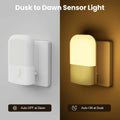Smart LED Night Light, Plug-In Wall Sconce.
