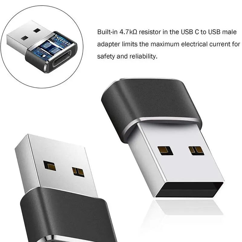 Converter USB To USB-C Fast Charging