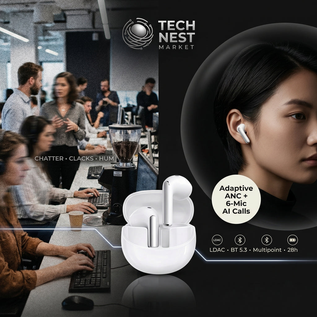 EarBuds Pro+ ANC Wireless  Hi-Res Audio with LDAC Bluetooth 5.3  HD Call Multipoint Connection