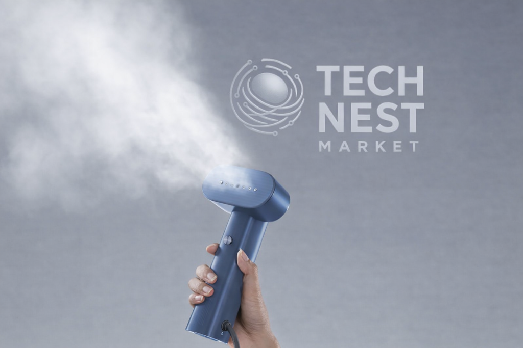 Smart Handheld Steamer, Lightweight, Easy Wrinkle Remover, Auto Shut-Off, Travel & Home Use