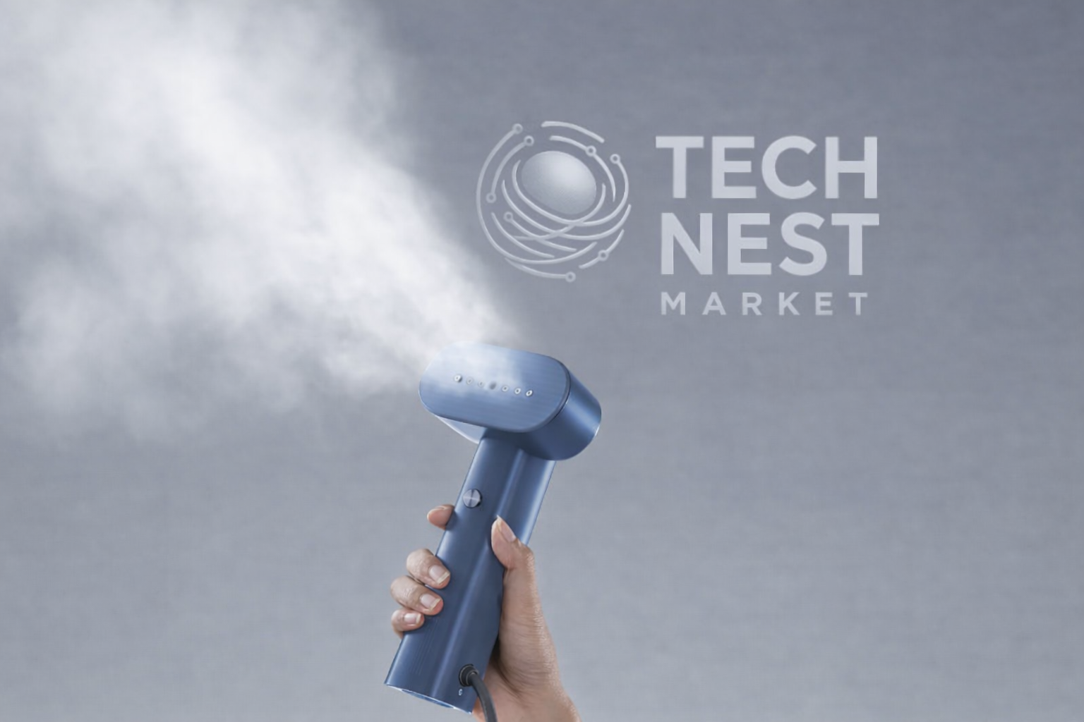 Smart Handheld Steamer, Lightweight, Easy Wrinkle Remover, Auto Shut-Off, Travel & Home Use