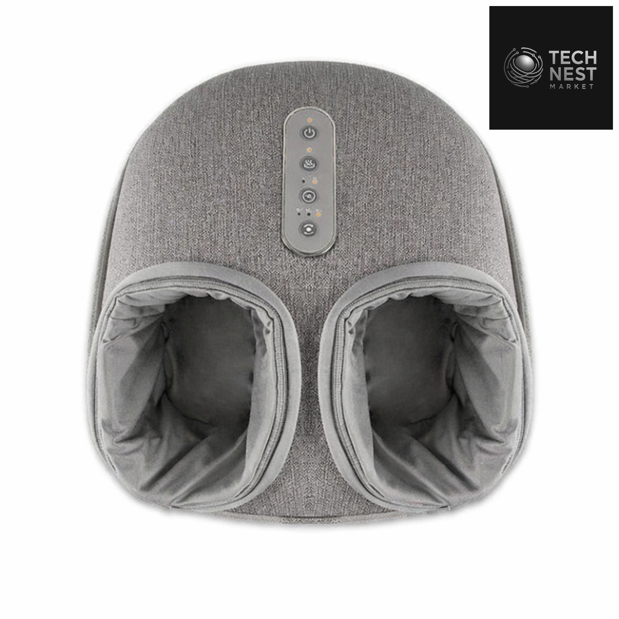 Foot Massager with Heating Therapy. Deep Kneading Roller for Pain Relief.