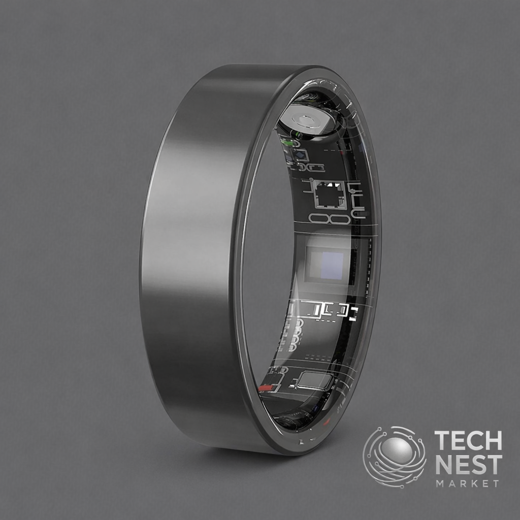 Smart Ring with Charging Case, for Men and Woman, Waterproof,  for Android / IOS.