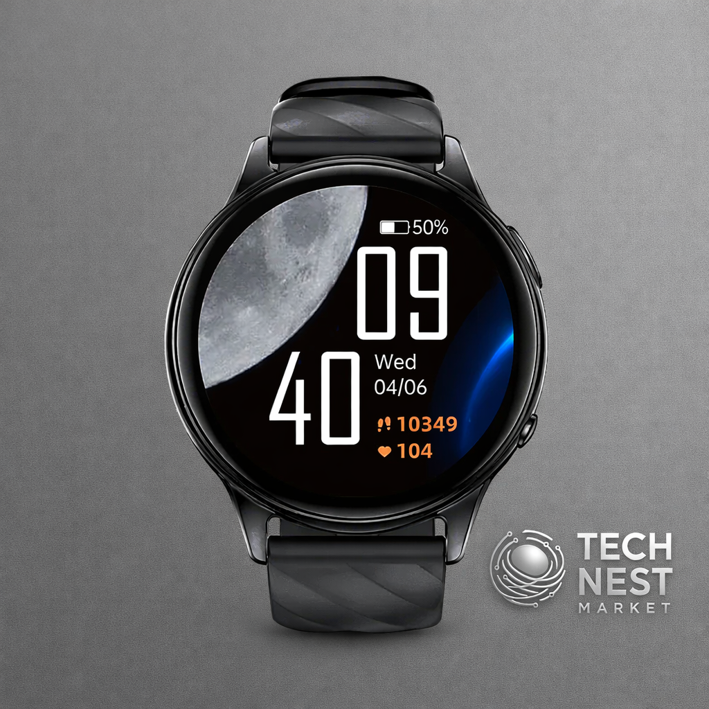 Smartwatch liveness detection IP68 Waterproof Bluetooth Call 100+ Sport modes Health Sleep minitor
